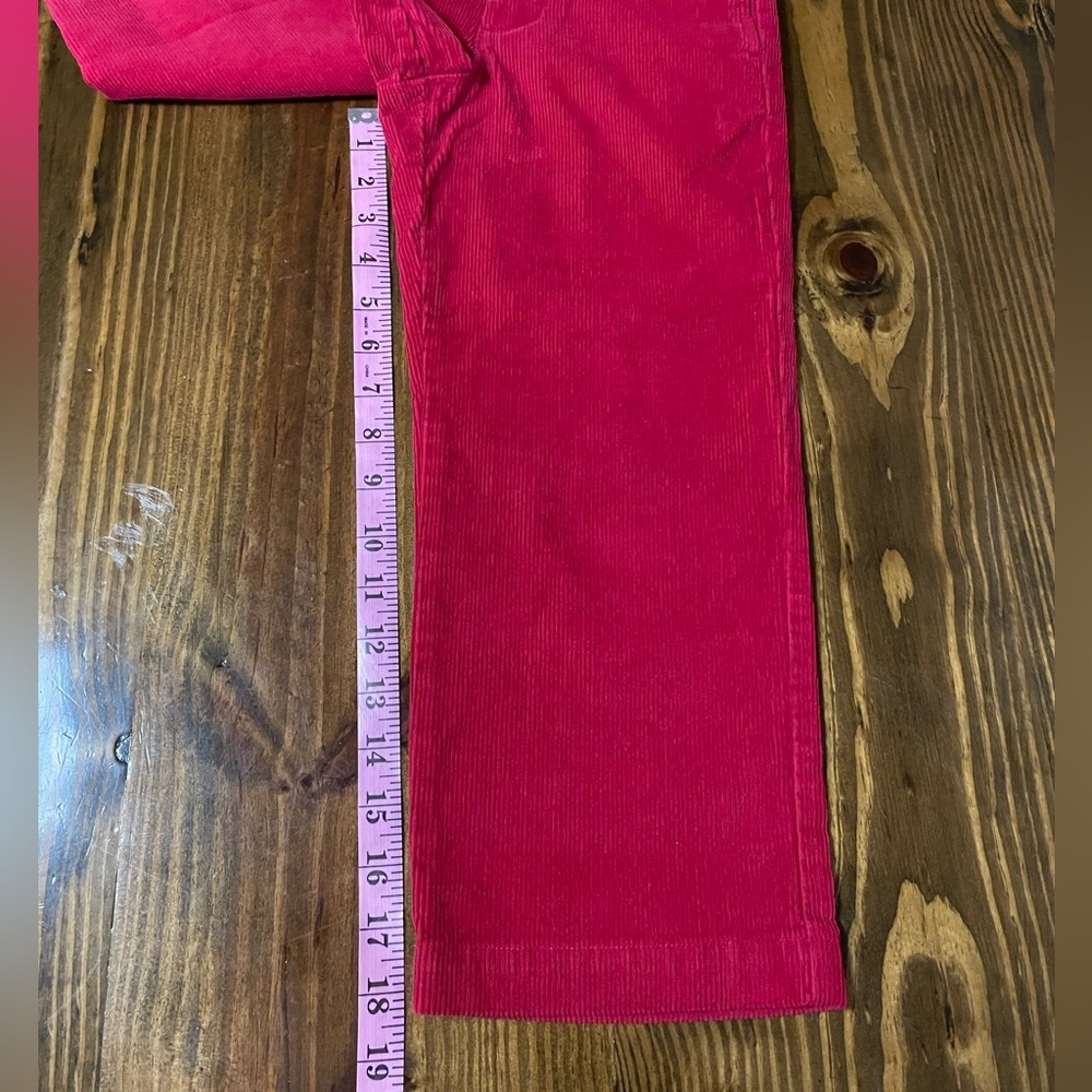 Vineyard Vines Red Corduroy Pants Adjustable Waist Boy 5 - Picture 11 of 13